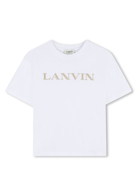 T-shirt con logo LANVIN KIDS | N3036010P